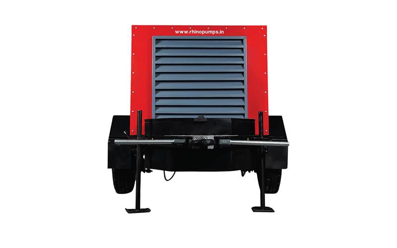 Rhino Trailer Mounted Fire Fighting Pump 1800 Lpm To 6000 Lpm